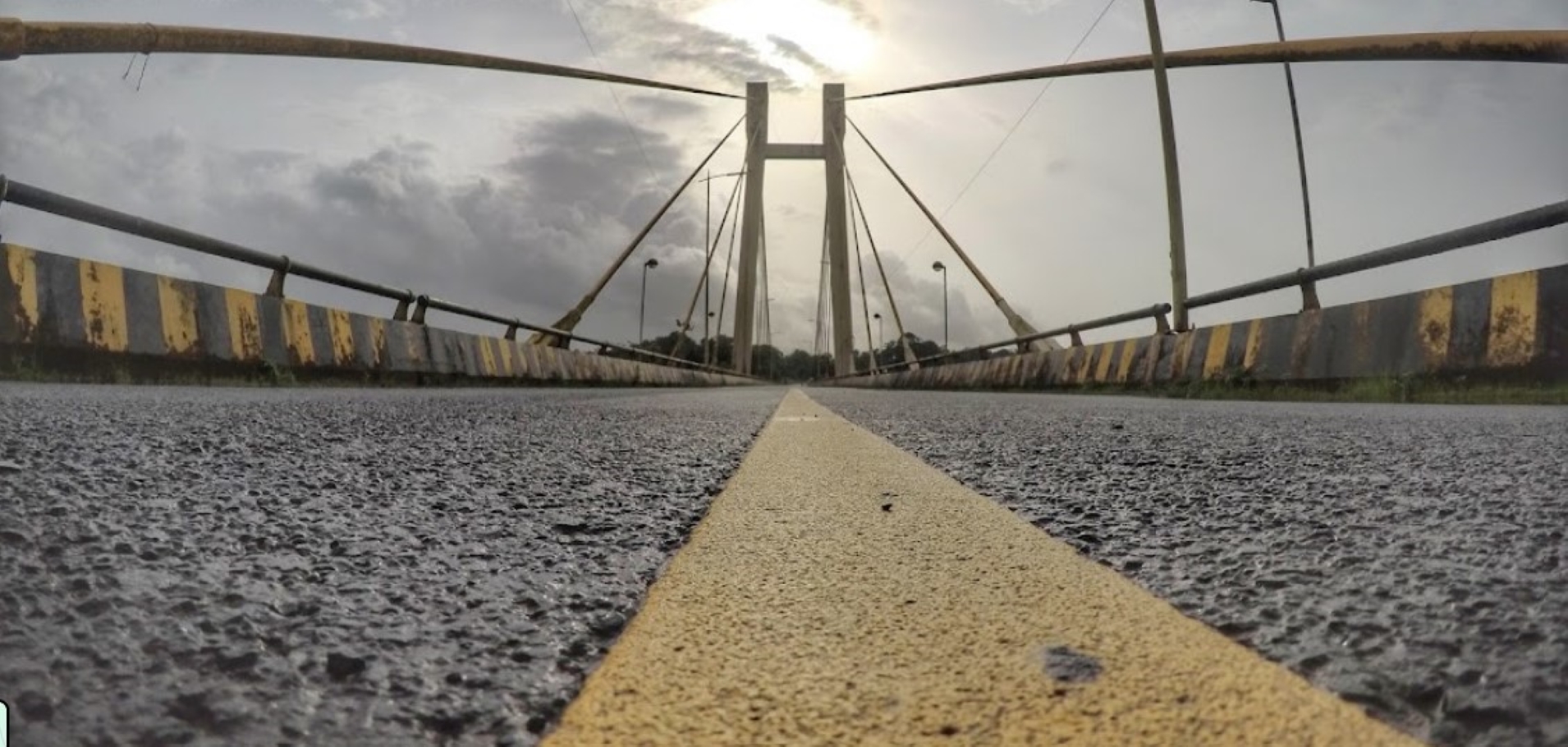 Aldona–Corjuem cable-stayed bridge, under 1 km from Happy Moon Homestay