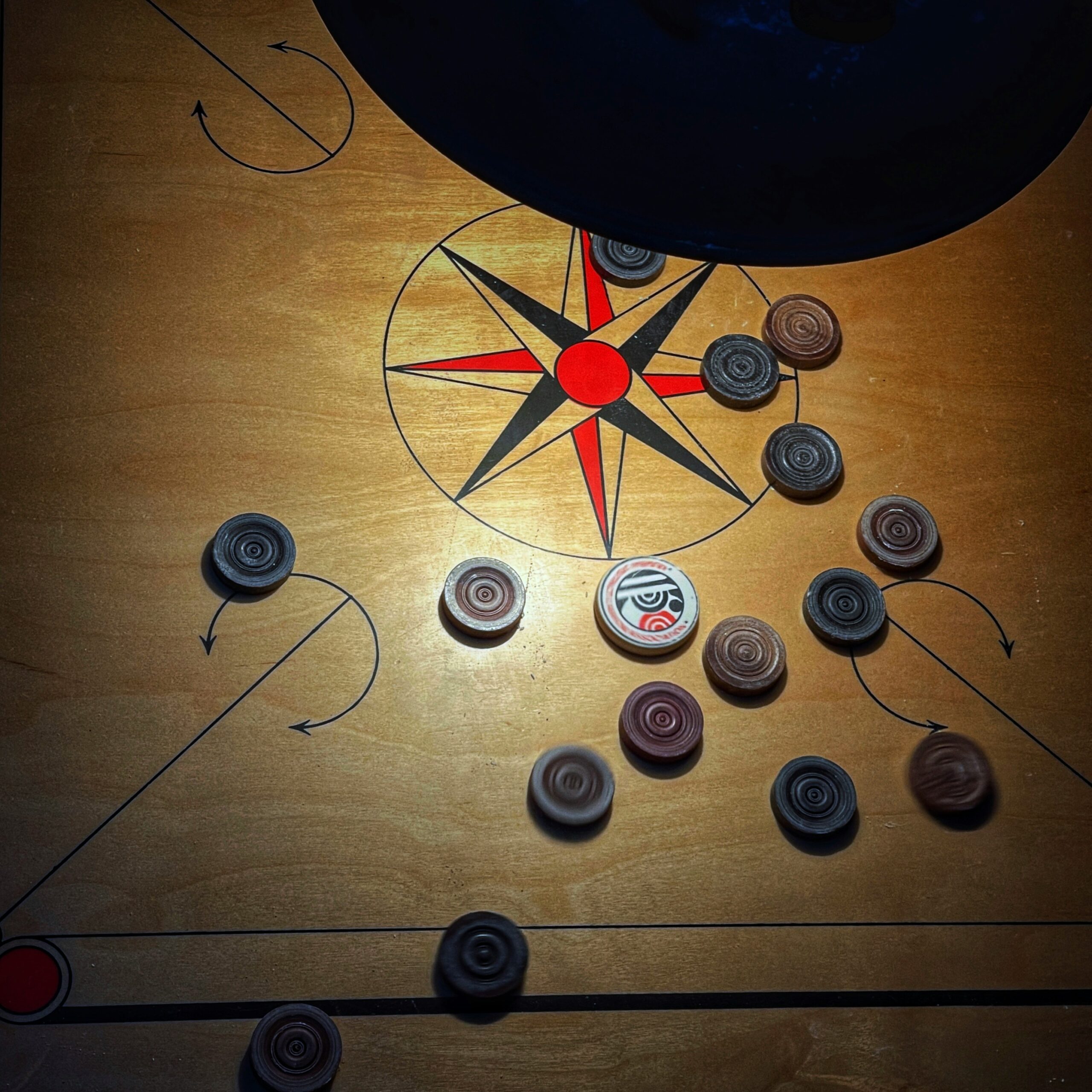 Carrom Board for Guests - Homestay in Goa